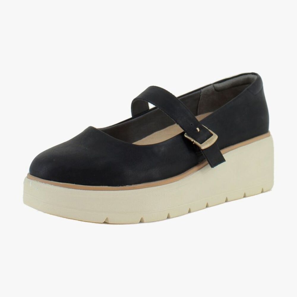 Dr. Scholl's Nice Day Max Mary Jane Black Tofu Smooth - Picture 3 of 8